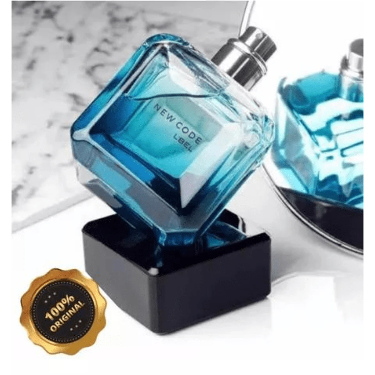 Perfume Hombre New Code Lbel Edición Limitada Pieza Única - Fresco - Ver 1