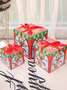 Hộp quà trang trí Giáng sinh, Hộp đóng gói quà tặng cực kỳ hấp dẫn, Gói quà cây thông Noel, Trang trí bố cục cửa sổ Quà tặng Giáng sinh Giáng sinh vui vẻ Đêm Giáng sinh Tiệc Giáng sinh Trang trí Giáng sinh Đồ ngủ Giáng sinh Quà tặng Giáng sinh Trang trí Giáng sinh - Nhiều màu - Xem 4