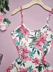 FASHION Women's Tank Top Plus Size Straps G1 Stretches Well NEW Prints - Honyueji - View 1
