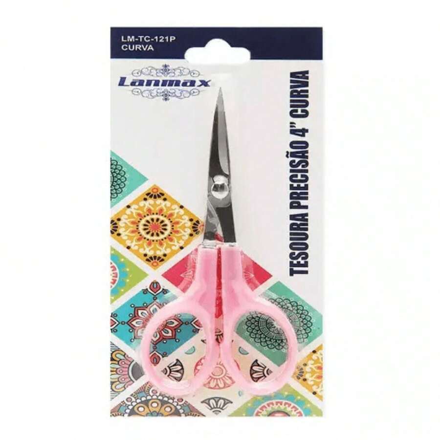 4 Inch Precision Trimming Scissors Curved Tip For Patchwork Sewing - Nhiều màu - Xem 1