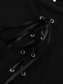 Female Plus Size Off Shoulder Dress, Halloween Boat Neck Fly Sleeve One-Piece For Ladies, L/XL/XXL/XXXXL/XXXXXL