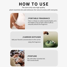 10ml Aromatherapy Essential Oil,Car Aromatherapy Long Lasting Fragrance,Relax Your Mood, Freshen The Air,For Women, Mom, Wife, Sister, Teen, Girl Friend,Can Be Used In Room, Living Room, Kitchen, Office--Water Soluble