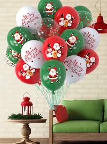 17 cái/bộ bóng bay & phụ kiện bóng bay ông già Noel người tuyết chim cánh cụt Giáng sinh, đồ trang trí Giáng sinh vui vẻ cho gia đình, trang trí nền tiệc Giáng sinh, bộ bóng bay trang trí đồ trang trí Giáng sinh, quà tặng Giáng sinh năm mới 2025, Giáng sinh - 16 chiếc bóng bay - Xem 5