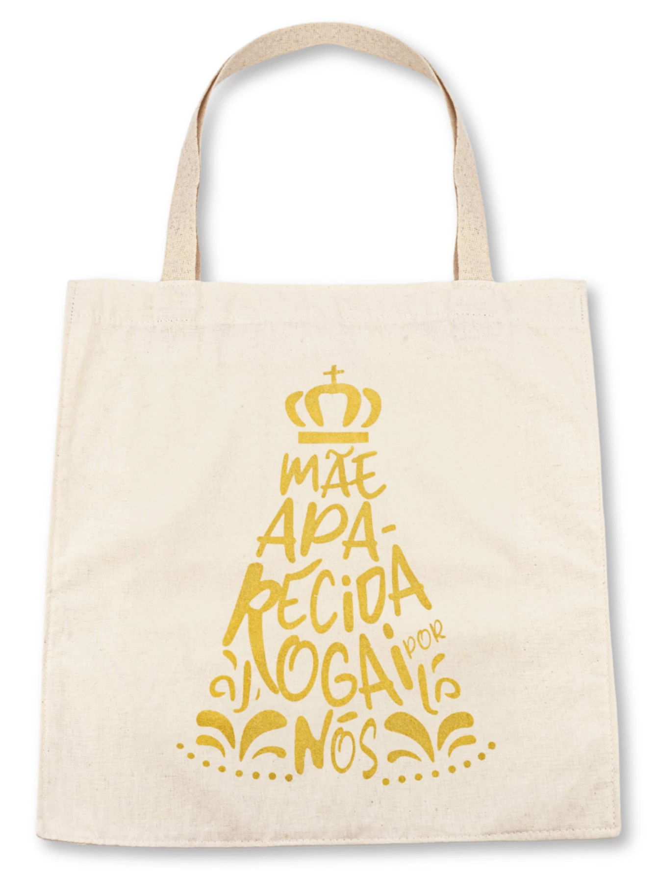 Ecobag Smile Happy Face Smiling Beach Bag Fabric Bag - Màu vàng - Xem 1