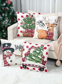 Christmas Snowman & Deer