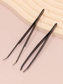 Two Pieces Set Of Multi-Color Eyelash Curler, Black And Pink Eyelash Curler Tweezers, Eyelash Curler Makeup Tool Tweezers, Fine And Easy To Meet The Needs, Thick Steel Hardness, High Elasticity, Durability, Good With Protective Cover To Avoid Hand Injury, Tight And Comfortable Grafting, Portable Color Beauty Tool Eyelash Comb, Black Makeup Eyelash Extension, Reusable Eyelash Care, Eyelash Production Wholesale Gift Set