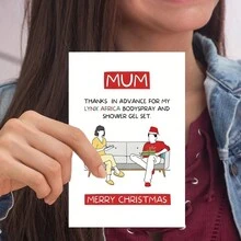1PC, Thiệp chúc mừng Giáng sinh vui vẻ kèm phong bì cho mẹ - Thiết kế ngày lễ hội với Ông già Noel, Người tuyết và Chuông xe trượt tuyết - Hoàn hảo cho gia đình và bạn bè - Một cỡ - Xem 8