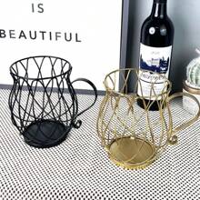 1 件北欧风格金色咖啡胶囊收纳架，轻奢家居零食收纳架，咖啡厅酒吧展示架返校 - 彩色 - 查看 8