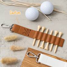 Étiquette de sac de golf personnalisée Porte-tee de golf Cadeau de golf pour garçon d'honneur Cadeau de marié personnalisé Étiquette de golf Cadeau d'accessoire de golf personnalisé pour golfeur, chaque étiquette avec 6 tees gratuits, élégant, mode, hipster, décontracté, chic minimal, personnalisé, personnalisé, unique, costume pour homme, capsule dressing, style de base/rue pour homme, cadeaux idéaux pour lui, petit ami, famille, amis, pour les anniversaires, pour les vacances/jours fériés, pour l'école/la compétition, pour les sports/l'escalade
