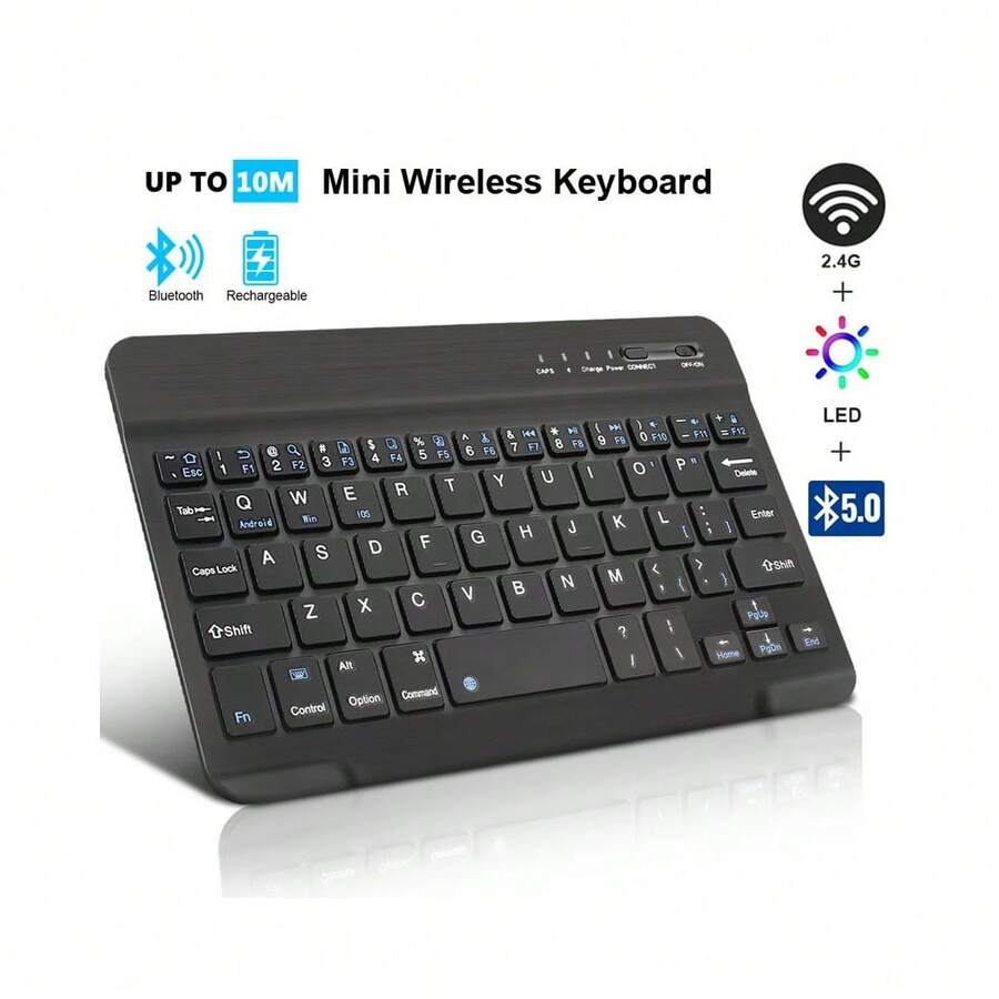 perkbox Bluetooth Wireless Keyboard Mini Keyboard Compatible With IPad