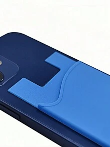 CALINNL 1pc Phone Wallet Stick On Phone For Phone Back 1/2 Pocket Silicone Adhesive Card Cell Phone Sleeves Cell Phone Wallet Silicone Adhesive Phone Stick On Wallet For Phone Case Phone Pocket For Most Phones Phone Suction Card Cover Card Holder Wallet Business Card Holder Credit Card Holder Women For Women For Men Card Wallet Magsafe Wallet