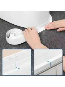 Self-Adhesive Sealing Tape For Bathroom And Toilet, Waterproof Tape For Sealing Bathtub And Wall, Sealing Strip For Sink/Bathroom/Toilet/Floor/Edge, Sealant Bathroom Decor Fall Decor