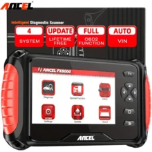 Máy quét mã lỗi Ancel FX8000i OBD2, Công cụ chẩn đoán, Công cụ quét chẩn đoán ô tô ABS/SRS/Hộp số/Kiểm tra động cơ Cập nhật WiFi miễn phí trọn đời - màu đen - Xem 6