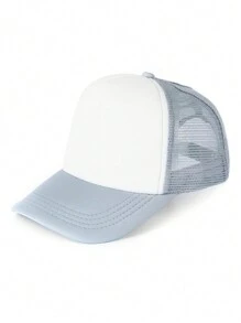 Customized Travel Sun Protection And Sunshade Hats For Truck Drivers, Couple Travel Baseball Hats, Sponge Mesh Hats - A - View 7