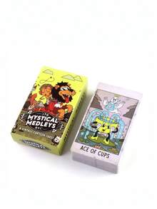 1 Set Mystical Medleys Tarot Cards With Free Simplified Chinese Electronic Guidebook - Multicolor - View 1