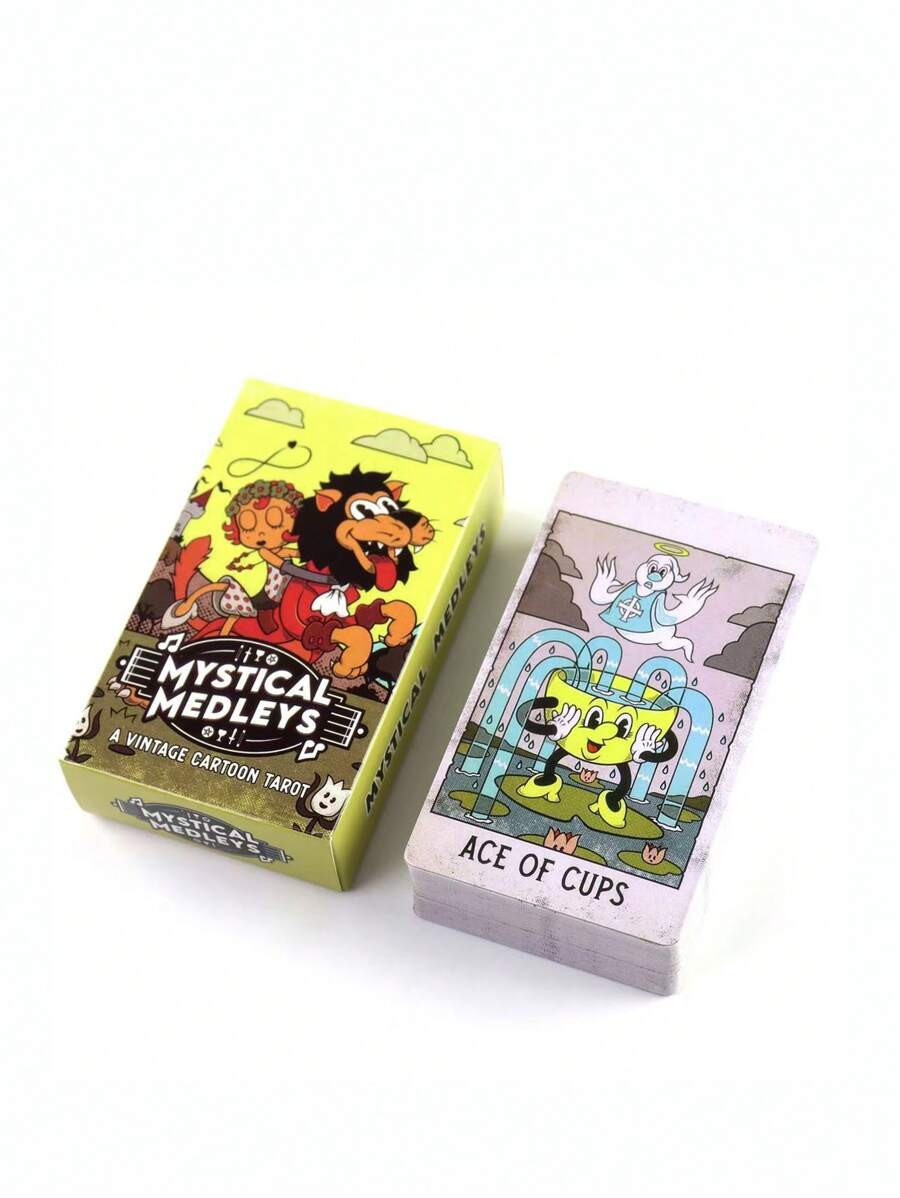 1 Set Mystical Medleys Tarot Cards With Free Simplified Chinese Electronic Guidebook - Multicolor - View 1