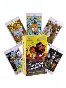 1 Set Mystical Medleys Tarot Cards With Free Simplified Chinese Electronic Guidebook - Multicolor - View 4