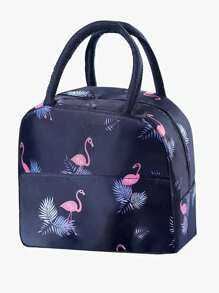 1 件装保温午餐盒袋，手提手柄保温便当午餐袋，铝箔保温午餐盒袋，适合学生 - 灰色 - 查看 10