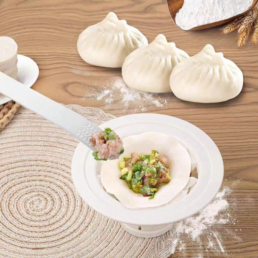 1pc Gadget Jinkali Bun Mold Dumpling Mold Shaomai Artifact Bun Maker Kitchen Gadget - Multicolor - View 1