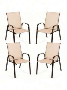 2 Sillas Clásicas De Comedor Y/O Patio Para Exteriores Con Reposabrazos De Patio - 1 - Xem 1