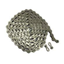 9V Bike Chain With Power Link 116 Links Index 27 Gears Bike Bicicleta Defqual Mtb Speed - 銀色 - 查看 2