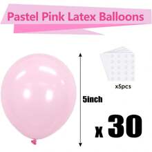 A Set Of Party Balloons, Pink Balloons For Balloon Garland Balloon Arch As Party Decorations, Birthday Decorations, Baby Shower Decorations Baby Shower Family Decorations Gifts
