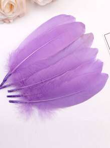 50pcs Feather Design DIY Decoration - Royal Blue - View 10