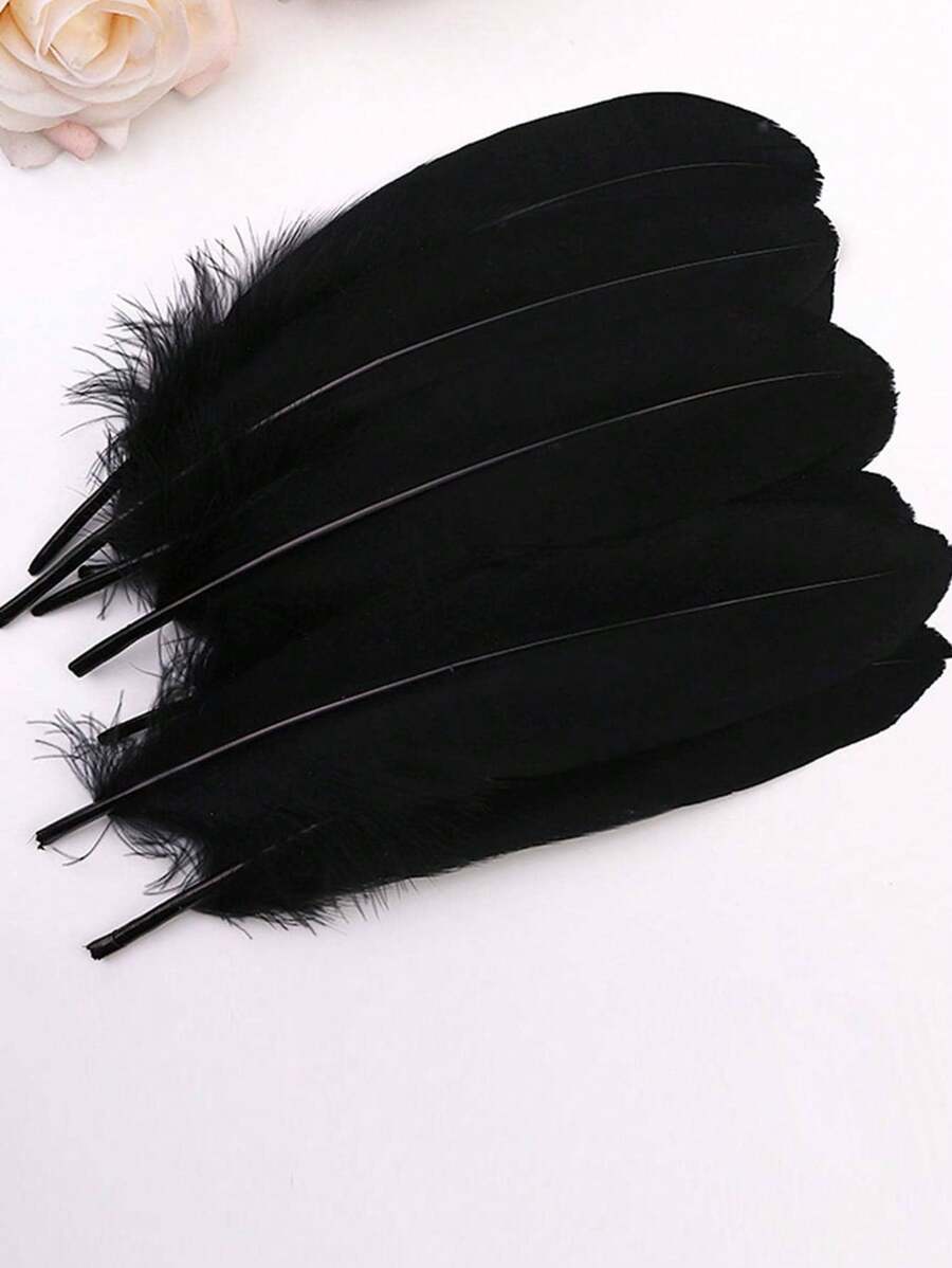 50pcs Feather Design DIY Decoration - Royal Blue - View 1
