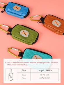 Best-Selling Pet Poop Bag Holder With Classic Plaid Design And Sturdy Metal Clip Fashion Dog Poop Bag Holder Meets Function For Your Walks(No Waste Bag And Leash) - Multicolor - View 2