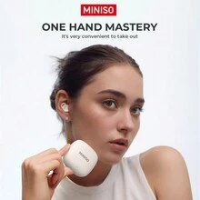 Miniso X10 Wireless Sleep In Ear Earbuds Noise Blocking Earbuds For Sleep Comfortable Fit, Wireless 5.4 For Unlimited Sleep Sound Side Sleeper In-Ear Sleeping Earphones For Side Sleepers In-Ear Good For Insomniacs - 白色 - 查看 5