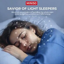 Miniso X10 Wireless Sleep In Ear Earbuds Noise Blocking Earbuds For Sleep Comfortable Fit, Wireless 5.4 For Unlimited Sleep Sound Side Sleeper In-Ear Sleeping Earphones For Side Sleepers In-Ear Good For Insomniacs - 白色 - 查看 3