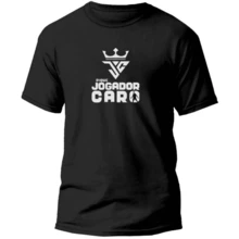 SHIRT PRINTED T-SHIRT BOLEIROS PIQUE GAMER EXPENSIVE LAUNCH MEN'S TOP - Đỏ - Xem 2