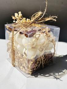 50pcs/Set Clear Gift Box, Modern Clear PVC Gift Box For Gift, Party