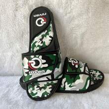 Slide Conforte Flip Flops Men's Women's Super Light And Comfortable Camouflage Ruven Original Promotion - 黑色 - 查看 2