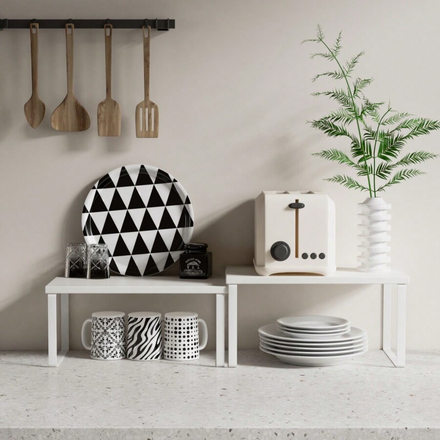 SONGMICS SONGMICS Organizer Shelf, Set Of 2 Kitchen Counter