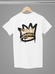 Jesus Is King Unisex Yeshua Jesus Christian Conference  T-Shirt 100% Cotton Gospel - 白色 - 查看 3