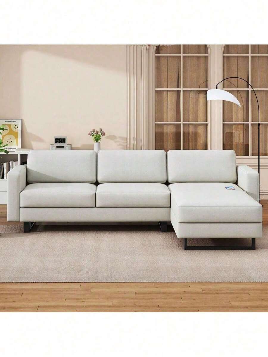 SOFA The Best Choice Products Upholstered Sectional Sofa For Families