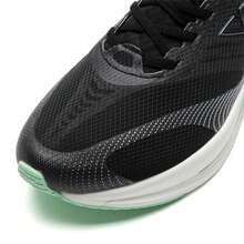 XTEP Pantofi de alergat Hydrogen 7.0 pentru bărbați, pantofi ușori, antiderapante, negru/gri cărbune, 876119110027