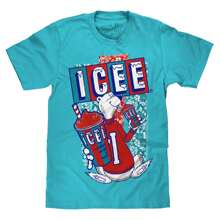 Hawaiian ICEE Polar Bear T-Shirt - Blue - 彩色 - 查看 1