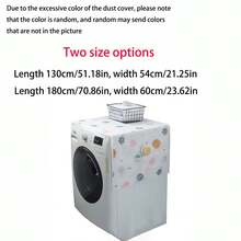 1 chiếc, Túi phủ chống bụi cho tủ lạnh gia đình, Túi đựng đồ, Túi treo phủ tủ lạnh, Không chỉ dùng được cho tủ lạnh, mà còn có thể dùng cho máy giặt, lò vi sóng (Do có nhiều màu sắc, vui lòng lưu ý rằng màu sắc được chọn ngẫu nhiên, có thể không giống trong hình), Túi, Túi sắp xếp, Túi đựng đồ, Đám cưới, Phong cách Y2K, Tiệc tùng - Nhiều màu - Xem 2