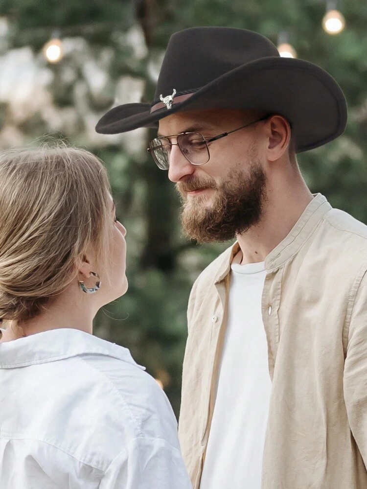 Cappello Da Cowboy Mimetico In Nylon Per Uomo E Donna, Tesa Larga, Perfetto Per Sole E Inverno - copertina