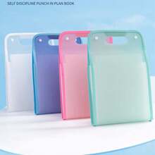 13-Compartment Briefcase, Accordion Style Portable File Folder, Student Accordion File, A4 Document Bag, Multi-Layer 3D File Organizer With Dividers, Comes With Label Stickers - Multicolor - View 1