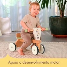 Tiny Love Boho Chic Wooden Children's Tricycle - 摩卡棕 - 查看 4