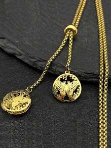 时尚蜜蜂不锈钢长款项链 女士 金色 个性项链 - 項鍊 - 查看 14