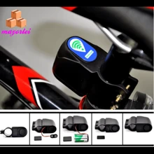 1PCS Smart Wireless Remote Control Bike Bicycle Anti-Theft Alarm With Siren Vibration Shock Sensor - Black - View 2