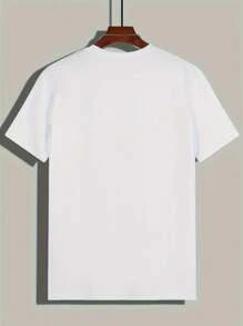YRMH Heavy Cotton "Take Me To The Game" Funny Baseball T-Shirt - 白色 - 查看 2