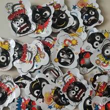 10 pezzi Giocattoli scherzo bomba a sorpresa, granata finta, gadget per feste, accessori per campeggio e attività di team building - palloncini esplosivi, sorpresa spaventosa, bomba puzzolente a forma di porro/ravanello, Natale - Multicolore - Visualizzare 4