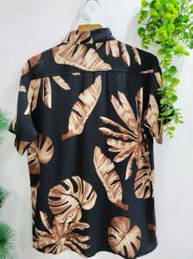 Men Shirts - 黑色 - 查看 3