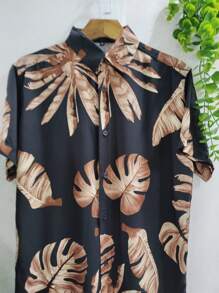 Men Shirts - 黑色 - 查看 2