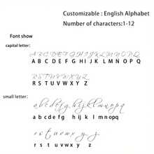 Custom Stainless Steel Signature Necklace - Personalized Creative DIY Custom Cursive English Letter Necklace, Perfect Gift For Him - Wedding, Party, Valentine's Day Jewelry - Suitable For All Seasons, Men's And Women's Name Minimalist Sweater Chain Accessories Jewelry, Graduation Commemorative Jewelry